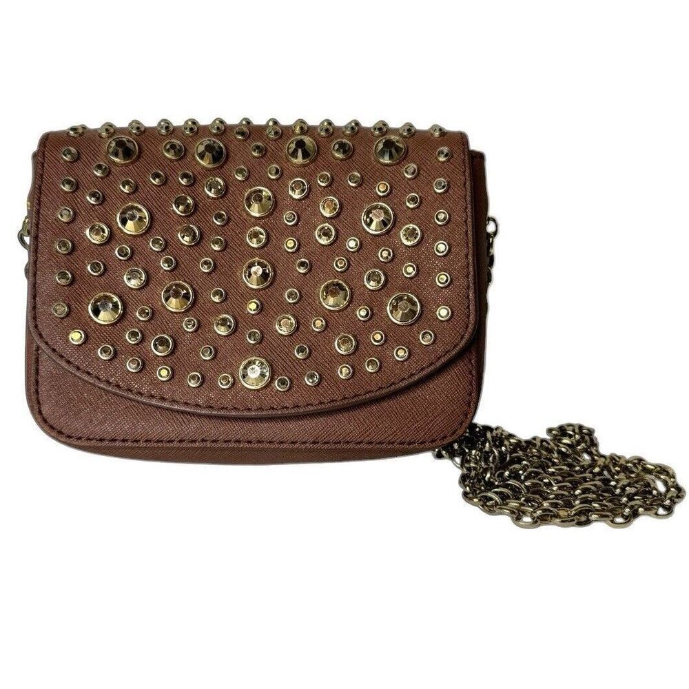 Juicy Couture Sophia Mini Bag With Crystals Boho Y2K Boho Crossbody Retro